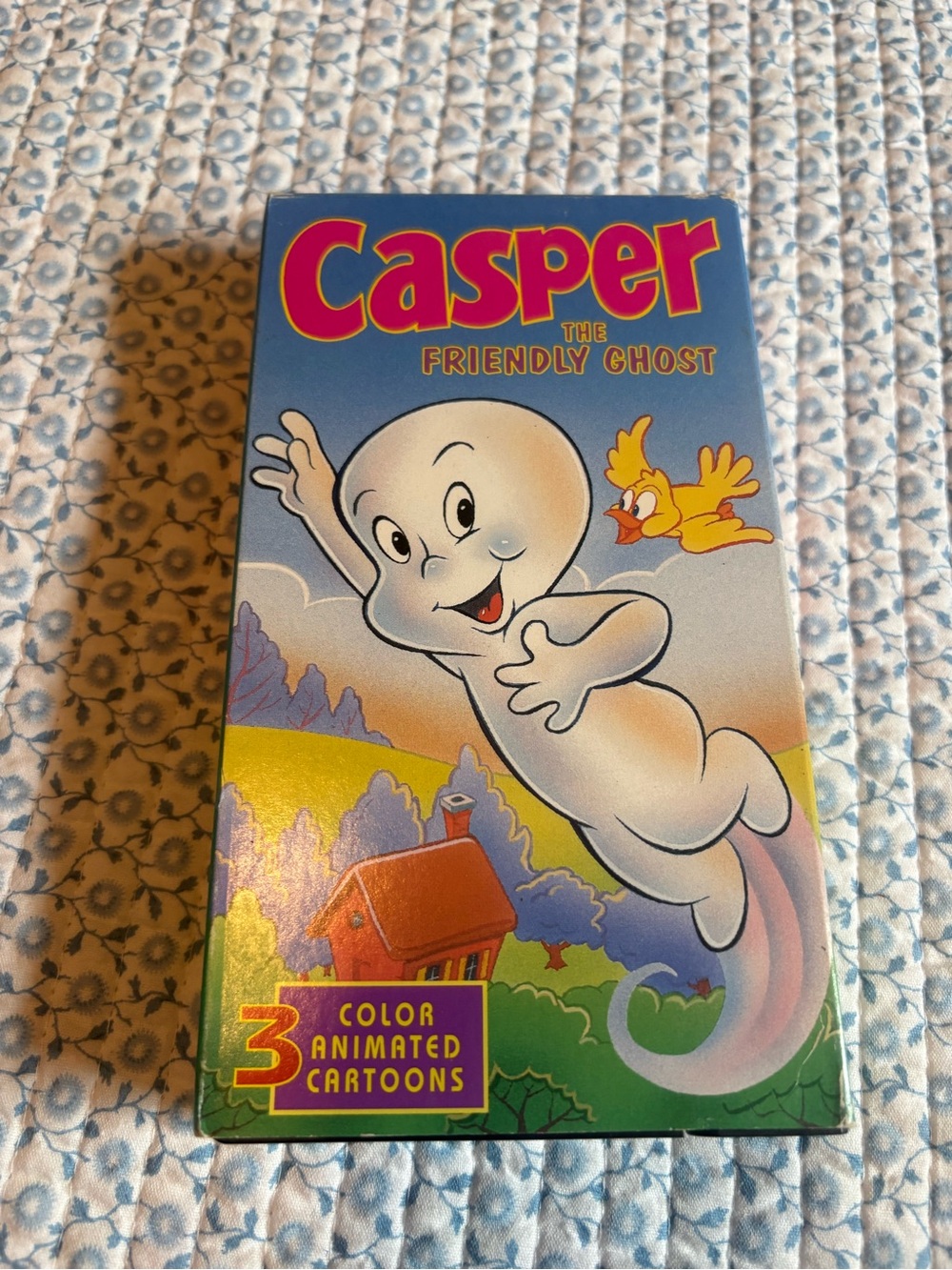 Casper The Friendly Ghost 3 Color Animated Cartoons VHS